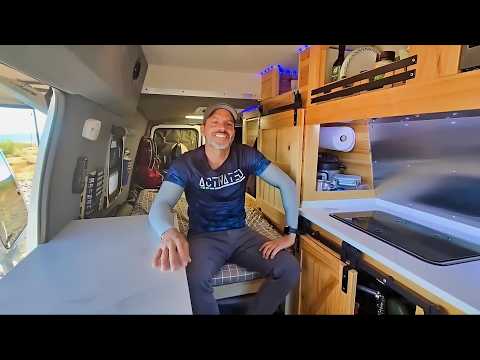 He Turned a 2004 Van into a LUXURY Apartment
