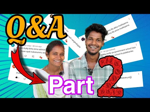 😍Q&A |Part-2| நீங்க கேட்ட கேள்விகளுக்கு எங்கள் பதில் 😂❗gowthamindhu #trending #viral #vlog