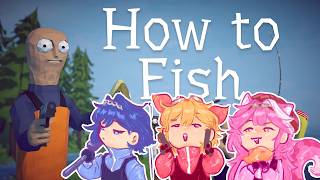【How To Fish】Teach A Man How To Fish With @KaelaKovalskia @holoen_raor