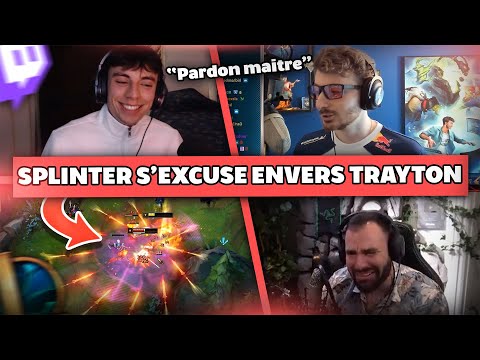 SPLINTER S'EXCUSE ENVERS TRAYTON... IL SE FAIT KARMA - Best Of LoL #1050 Réactions