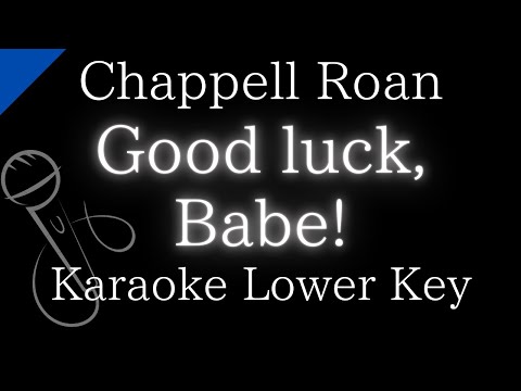【Karaoke Instrumental】Good luck, Babe! / Chappell Roan【Lower Key】