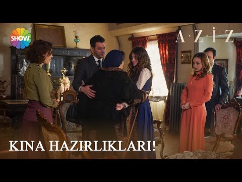 Aziz ve Efnan'ın kına hazırlıkları! | Aziz 18. Bölüm