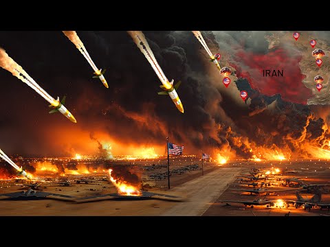 IRAN MURKA AKAN HABISI SEMUA PANGKALAN MILITER AS DI TIMUR TENGAH!? Serangan Rudal Iran Diluncurkan