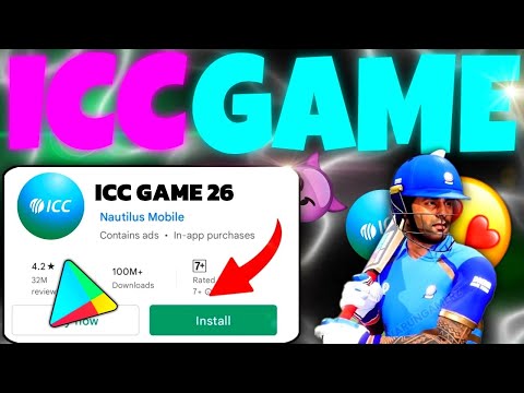 🔥Icc Cricket Game Office Game - Release Date !! Sab Game Ka Baap Games Hai 🥶 Real Face Real Jersey??
