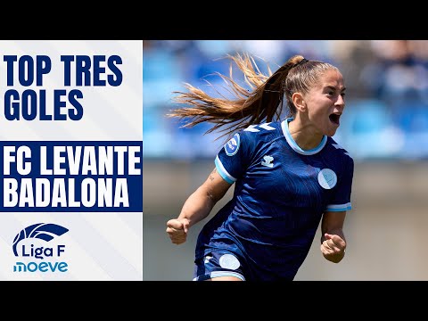 TOP 3 GOLES DEL FC LEVANTE BADALONA EN LIGA F MOEVE 2024/2025