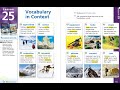 Vocabulary and Concepts in Context