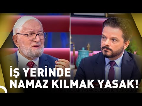 İş Yerinde Gizlice Namaz Kılarsa Kul Hakkına Girer Miyiz? | Cuma Sohbetleri