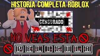 LA PELÍCULA PROHIBIDA🎬 | PELICULA DE TERROR ROBLOX |TANGOCHINI 🐰