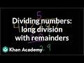 Mastering Long Division with Remainders