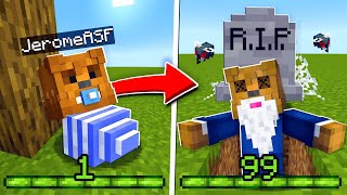 Minecraft But, I'm Constantly Aging