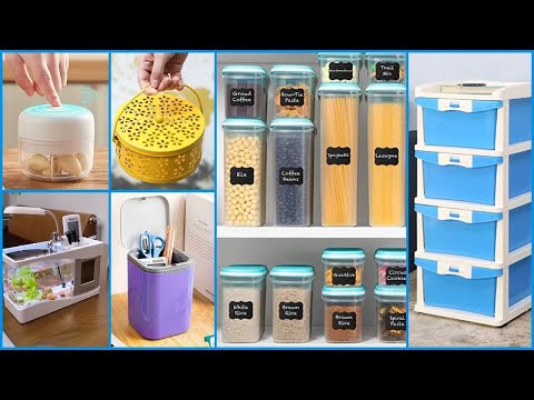 Amazon Unique Useful Space Saving Kitchen Organiser|Amazon Pantry Basket/HomeUtilities/Kitchen Racks