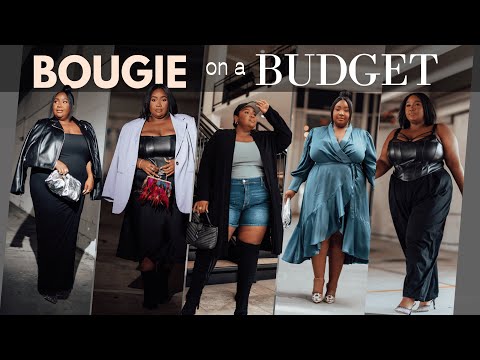 BOUGIE on a BUDGET FALL OUTFITS | PLUS SIZE EDITION | How to style a large belly | FROMHEADTOCURVE