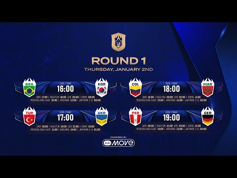👑 KINGS WORLD CUP NATIONS - RONDA 1 - DIA 2 ⚽