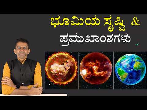 Geography | Physical Geography | Creation of Earth and Highlights | Manjunatha B | @SadhanaAcademy​