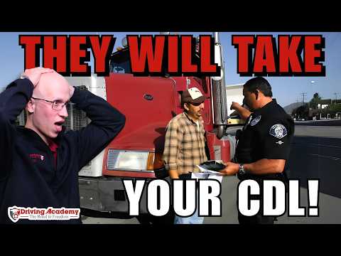 PROTECT Your JOB with These 3 CDL Safety Tips | They May Take Your CDL?!