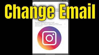 How To Change Email On Instagram - Full Guide [2025]