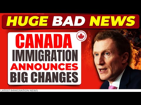 Big Changes in Canada Study Permits, SOWP, Work Permits, PGWP, & Refugee Status! IRCC