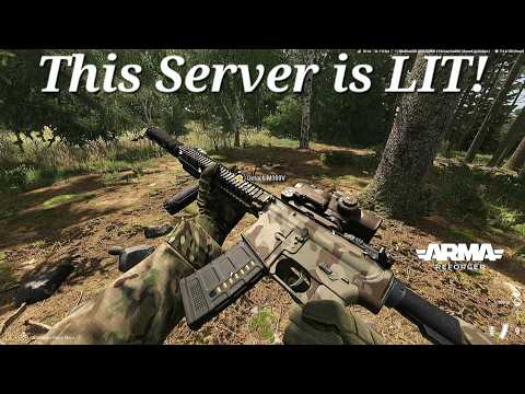 Arma Reforger Most INTENSE SERVER!!! LIVE FOR NOOBS