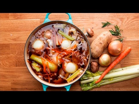 How To Make Veggie Stock From Kitchen Scraps