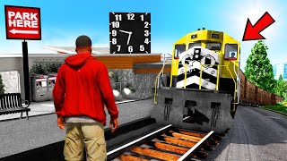ФРАНКЛИН ҮЙІНДЕ ПОЕЗД СТАНЦИЯ АШТЫ (GTA V)
