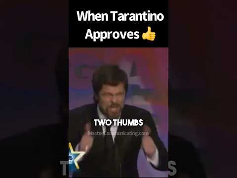 Brad Pitt Explains Different Levels of Tarantino Approval #MasterCommunicating.com