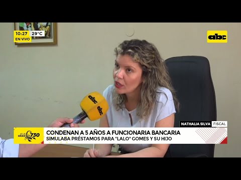 Oficial de cuentas estafó a su banco y fue condenada a cinco años de cárcel