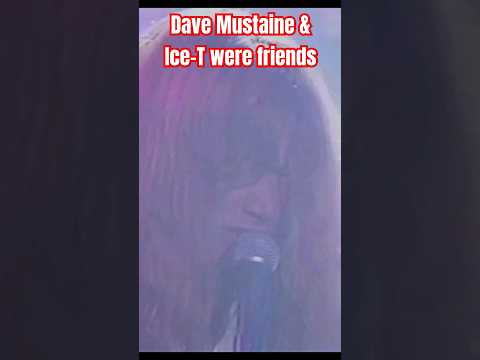 Ice-T was Dave Mustaine's favorite rapper #megadeth #davemustaine #shorts