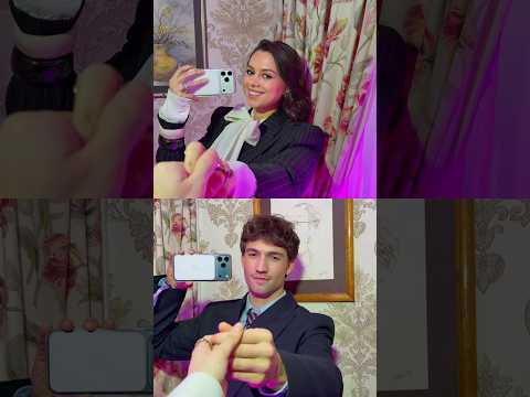 His & her view 48 hrs in London with @valentino.beauty  💜 #ValentinoFragrance #BornInRomaPurple ad