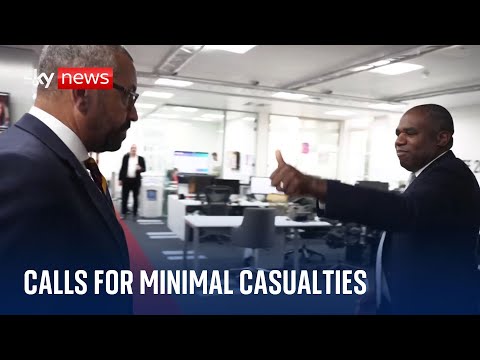 Israel-Hamas war: Tories & Labour call for minimal civilian casualties