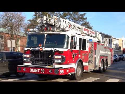 Jenkintown Fire Department Quint 99 & Engine 99-1 Responding 12/18/25
