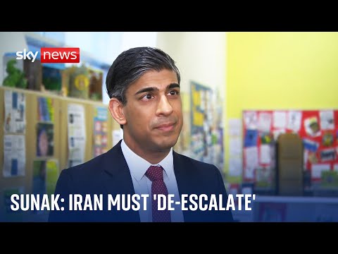 In full: PM on banning disposable vapes and calls for Iran to 'de-escalate' Middle East tensions