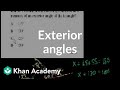 Exterior Angles and Polygon Properties