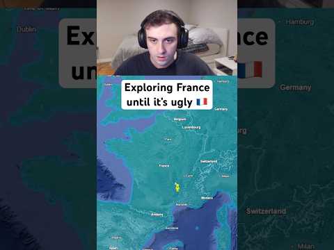Exploring France until itโs ugly ๐ซ๐ท #travel #googleearth #france #europe #geoguessr
