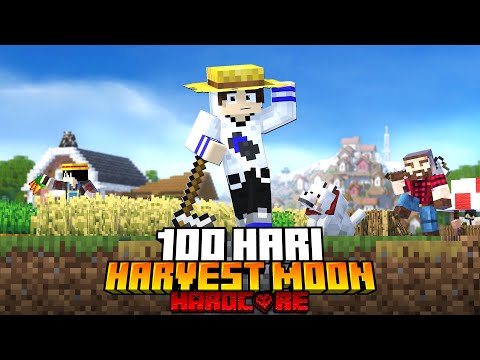 100 Hari Minecraft Hardcore Harvest Moon