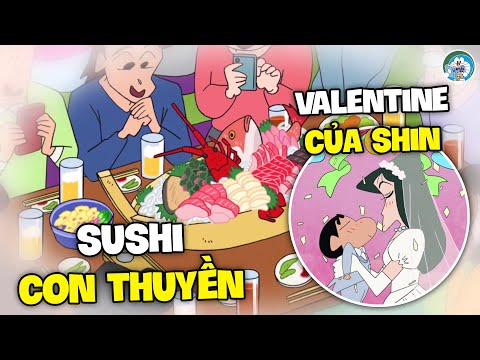 Shin Cậu Bé Bút Chì: Valentine Của Shin ❤️ Mẹ Mua Sơn Móng Tay & Cuộc Thi Trượt Ván | Shin