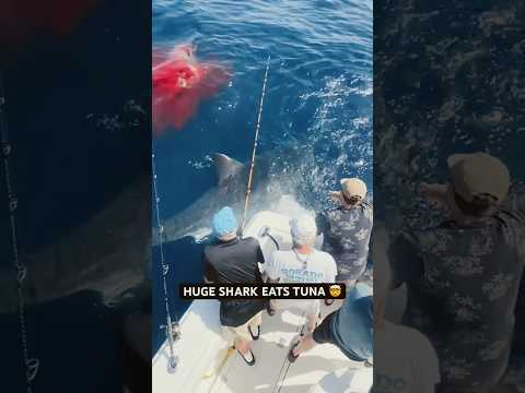There goes dinner ๐ฃ Share this with friends #shark #ocean #wildlife #nature #fishing #sharks