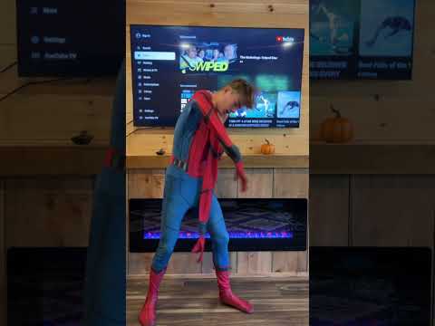 Spider-Man Putting On His Suit *In Real Life*😂 #shorts #spiderman