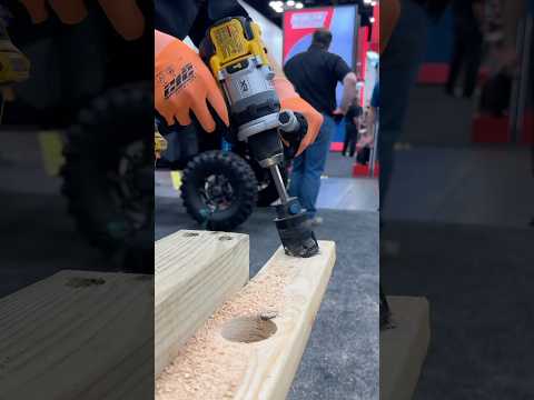 Multi-Feature Hole Saw Design! #cooltools #construction #innovation