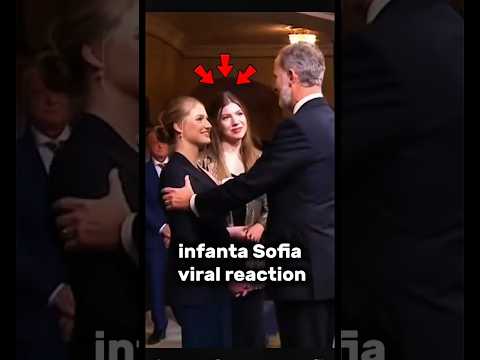 infanta Sofia sad#princessleonor#leonor#shorts#viral#infantasofia#edits#leonorysofia#sad