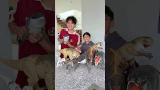 Ya tengo toda mi colección de Dinos 🦖 y estamos listos para la batalla. #MattelPartner #Ad