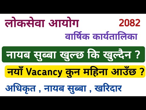 यो 2082 मा नायब सुब्बा खुल्छ कि खुल्दैन | loksewa vacancy 2082 | gk iq loksewa plus