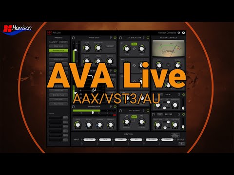 AVA Live Plugin AAX/VST/VST3/AU