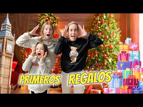 ABRIENDO PRIMEROS REGALOS DE NAVIDAD CON MIS HIJAS DANIELA Y MARTINA / Doble Twins