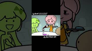 109 - Lily's Mom and the Uninvited Friend  | #myghostfriend #animation #shorts #dsand #anime #cute
