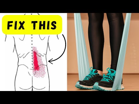 Best Home Exercises with Resistance Band for lower back pain