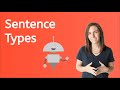 Exploring Sentence Types for Kids