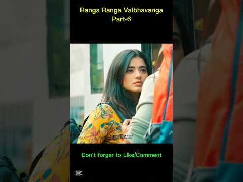 Part-6|| Ranga Ranga Vaibhavanga full movie hindi|| South movie|| Hindi movie explanation|#shorts!!