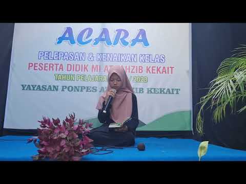 Pembacaan Tilawatil Qur'an Siswi MIS AT-TAHZIB KEK