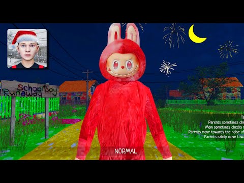 Schoolboy Runaway in Labubu | Andrew Is Labubu Love and Galya Is Secret Labubu Doll