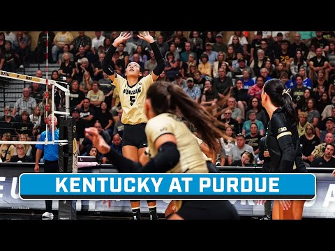 Kentucky at Purdue | Big Ten Volleyball | Sept. 9, 2023 | B1G+ Encore